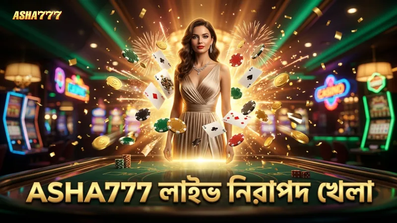 লাইভ ডিলিং ও নিরাপদ খেলায় ASHA777 বিশ্বাসযোগ্যতা বৃদ্ধি করে