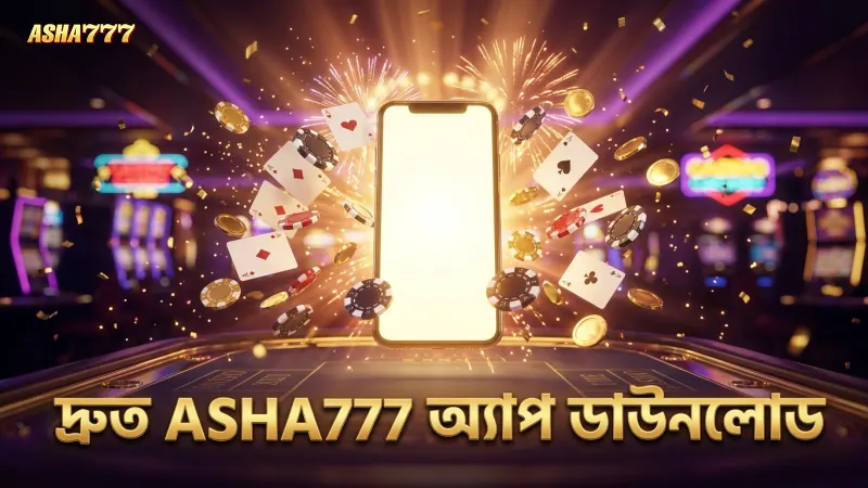 ASHA777 অ্যাপ ডাউনলোড দ্রুততার সাথে শুরু করা যায়
