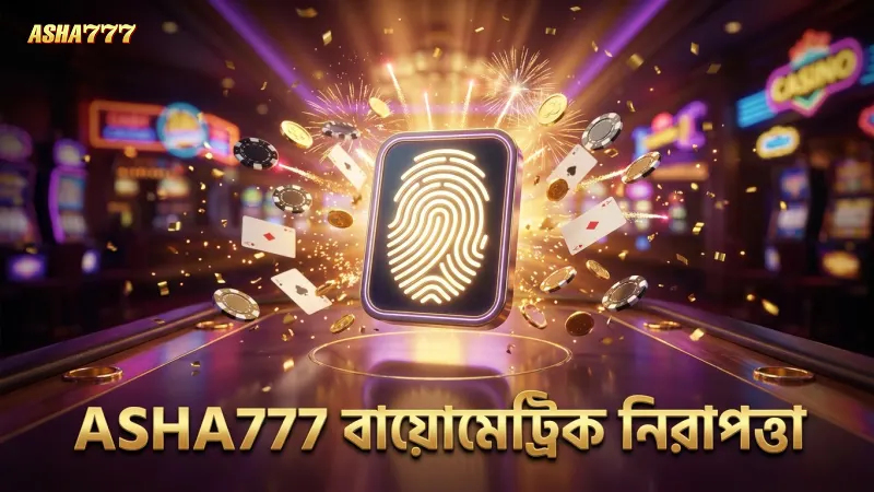 বায়োমেট্রিক লগইন দিয়ে ASHA777 অ্যাপে নিরাপত্তা বজায় থাকে