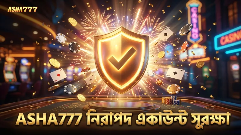 ASHA777 নিরাপত্তা ব্যবস্থা অ্যাকাউন্ট সুরক্ষায় সহায়ক
