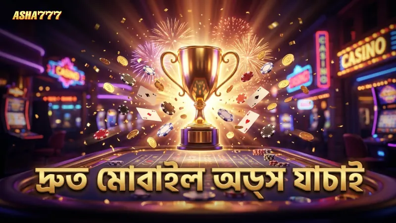 দ্রুত মোবাইল অডস যাচাই করে বাজি পরিকল্পনা করুন