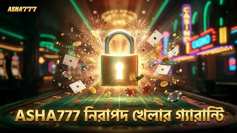 ASHA777 প্ল্যাটফর্মে নিরাপদ ও নির্ভরযোগ্য খেলা নিশ্চিত করে