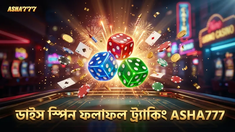 ৩টি কালার ডাইসের স্পিন ফলাফল নিয়মিত ট্র্যাক করুন।