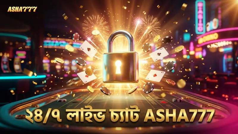 ASHA777 এর ২৪/৭ লাইভ চ্যাট দ্রুত সমস্যার সমাধান দেয়
