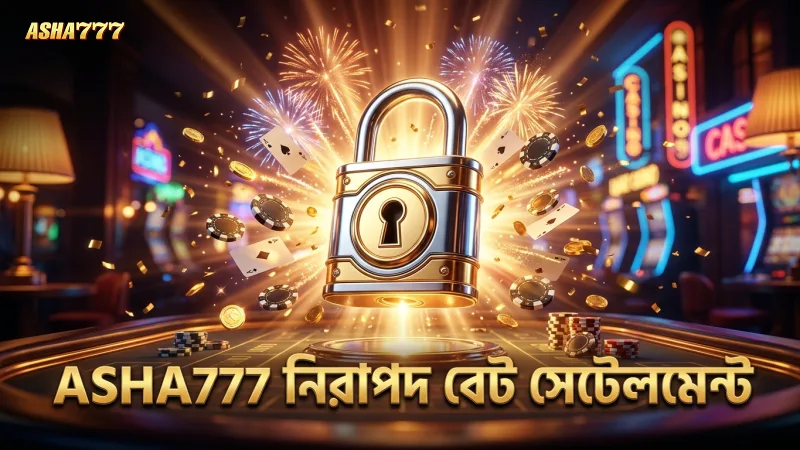 নিরাপদ ও দ্রুত বেট সেটেলমেন্টে ASHA777 এর অবদান।