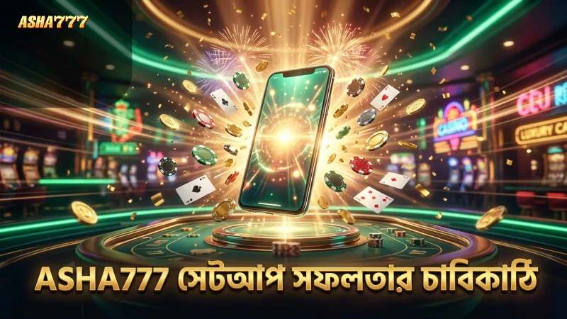 বড় পুরস্কার জেতার জন্য ASHA777 এর সঠিক সেটআপ অপরিহার্য