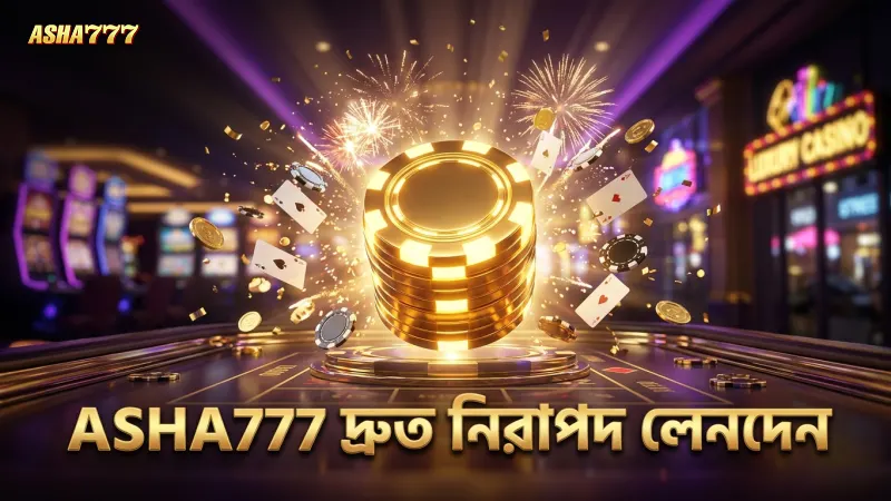 ASHA777-এ দ্রুত লেনদেন ও নিরাপদ গেমিং নিশ্চিত করে।