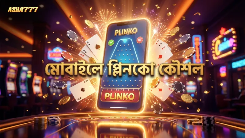 মোবাইল স্ক্রিনে প্লিনকো খেলায় কৌশলগত মনোযোগের গুরুত্ব।