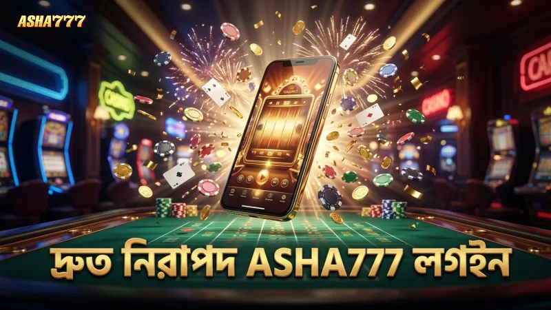 ASHA777 প্ল্যাটফর্মের দ্রুত ও নিরাপদ লগইন পদ্ধতি