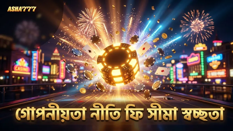 গোপনীয়তা নীতি মেনে খেলায় ফি ও সীমা সম্পর্কে স্বচ্ছতা থাকে
