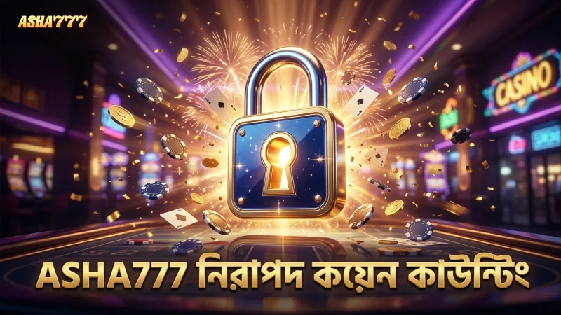 রিয়েল-টাইম কয়েন কাউন্টিং ASHA777 প্ল্যাটফর্মে নিরাপদ