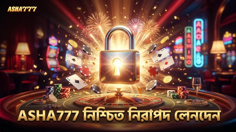 ASHA777 নিরাপদ পেমেন্ট পদ্ধতি যাচাই করে টাকা উত্তোলন নিশ্চিত করে