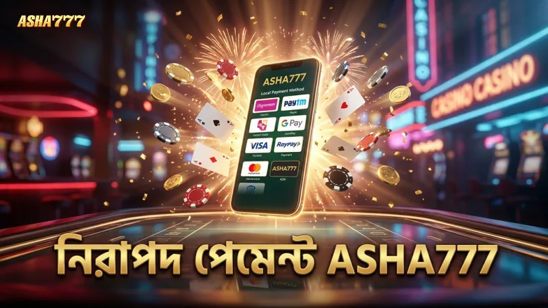 নিরাপদ স্থানীয় পেমেন্ট সুবিধা ASHA777 এ