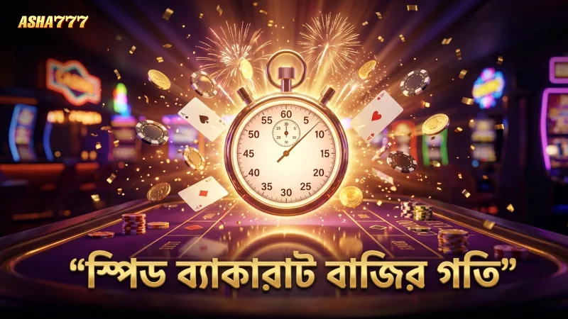 স্পিড ব্যাকারাটের দ্রুত রাউন্ডের সময়সীমা নির্ধারণ করে বাজির গতি নিয়ন্ত্রণ।