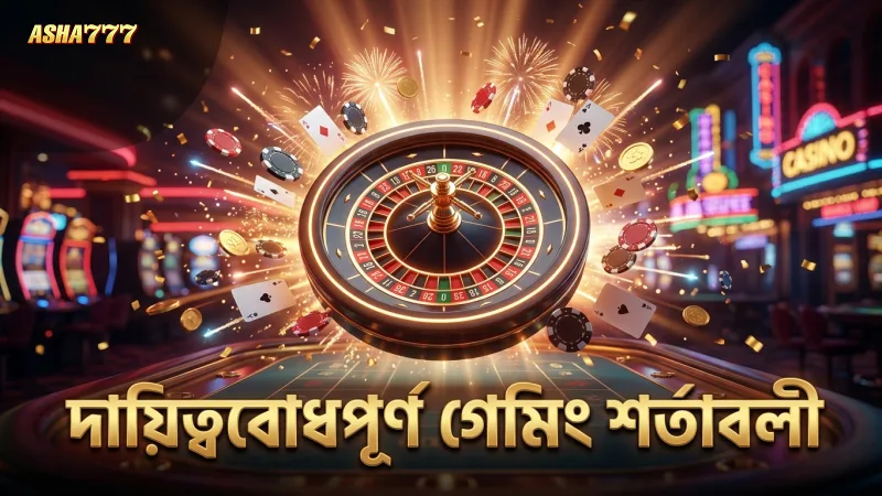 দায়িত্ববোধপূর্ণ গেমিংয়ে শর্তাবলী পালন অপরিহার্য